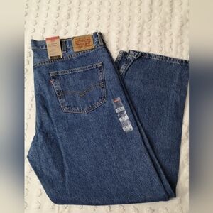Levi's Men's 505 Regular-Big & Tall Fit Blue Jeans Size 46x32